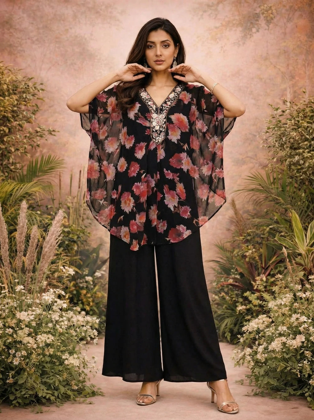 BLACK KAFTAN