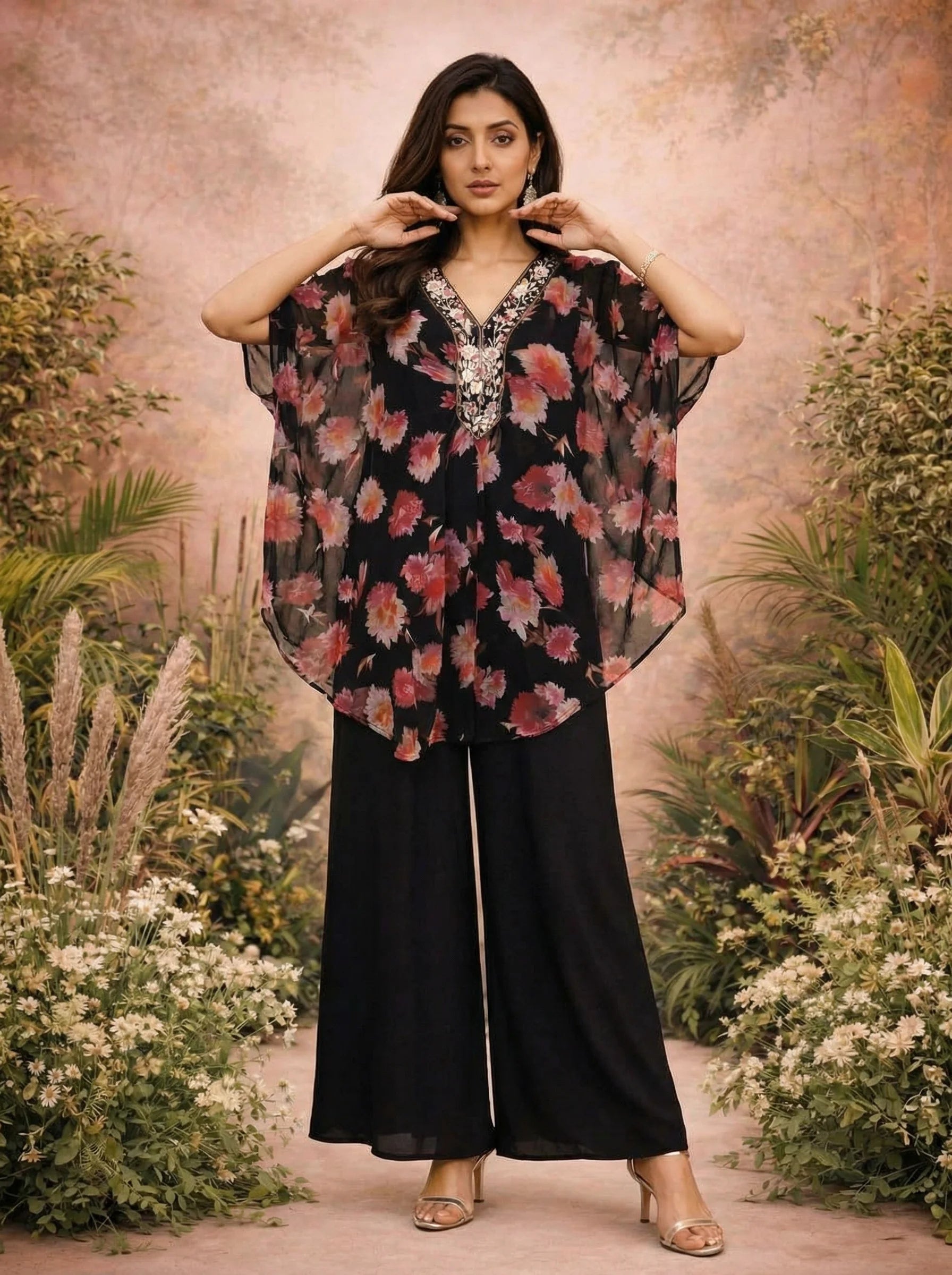 BLACK KAFTAN