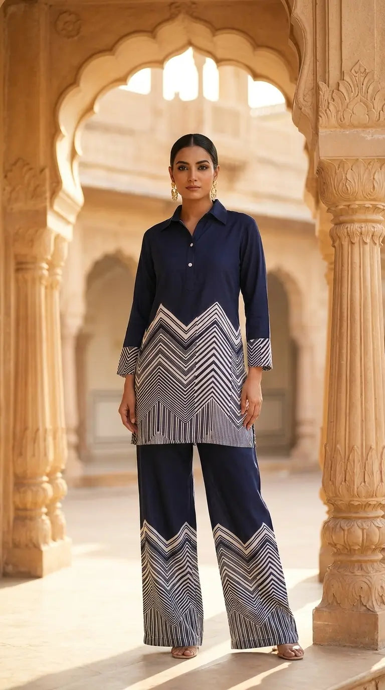 Indigo Co-Ord