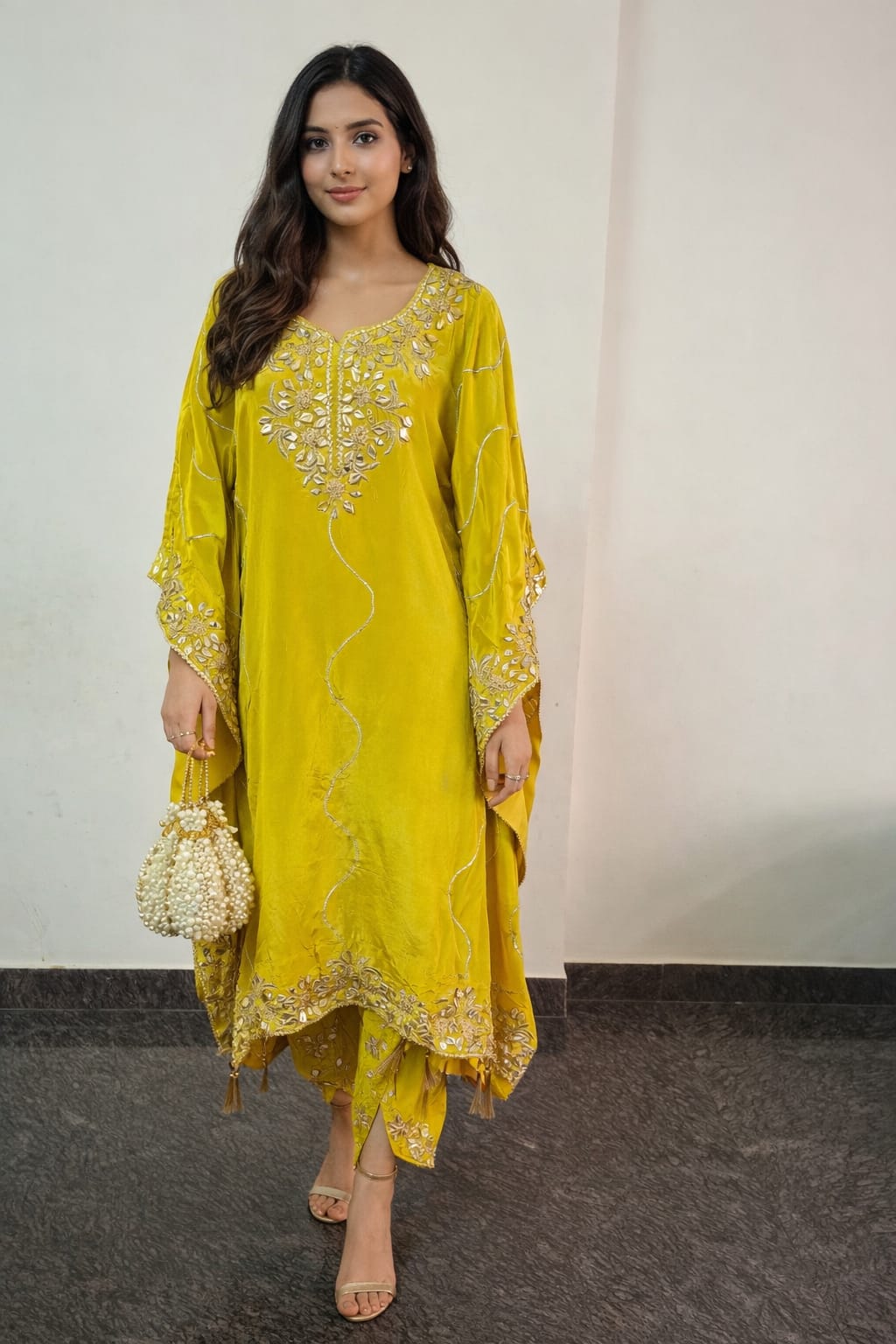 Radiant Dhoti Kaftan