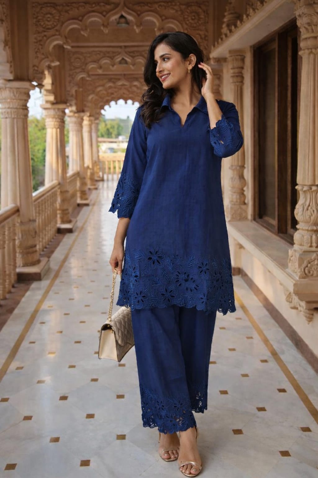 SAPPHIRE PALAZZO SET