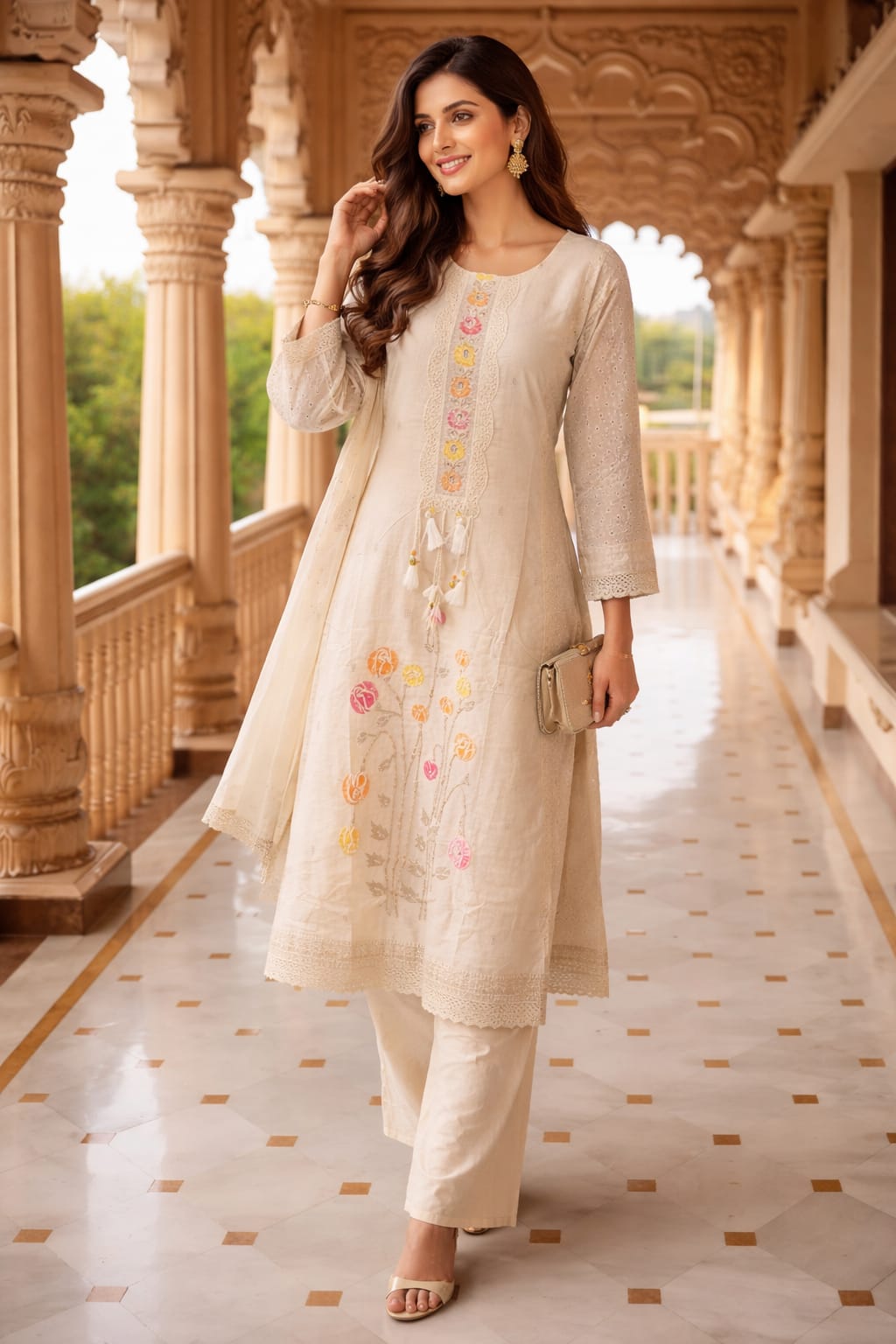 SHORT ANARKALI